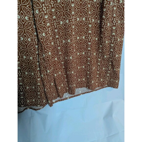 Patrons of Peace Anthropoloie Wide Leg Pants Boho Beachy Resortwear Sz M READ - Picture 3 of 10